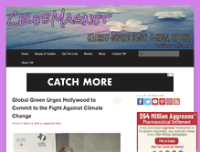 Tablet Screenshot of celebmagnet.com